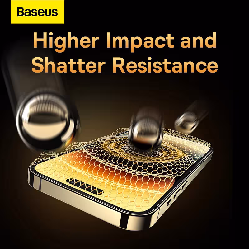 Baseus 0.3mm Crystal HD/Eye-Protection Glass Screen Protector for iPhone 12, iPhone 12 Pro, iPhone 12 Pro Max, iPhone 13, iPhone 13 Pro, iPhone 14, iPhone 13 Pro Max, iPhone 14 Plus, iPhone 14 Pro, iPhone 14 Pro Max Baseus 0.3mm Crystal HD/Eye-Protection Glass Screen Protector for iPhone 12, iPhone 12 Pro, iPhone 12 Pro Max, iPhone 13, iPhone 13 Pro, iPhone 14, iPhone 13 Pro Max, iPhone 14 Plus, iPhone 14 Pro, iPhone 14 Pro Max - Image 4