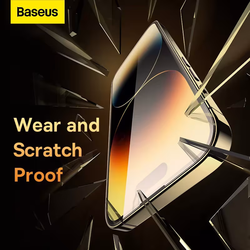 Baseus 0.3mm Crystal HD/Eye-Protection Glass Screen Protector for iPhone 12, iPhone 12 Pro, iPhone 12 Pro Max, iPhone 13, iPhone 13 Pro, iPhone 14, iPhone 13 Pro Max, iPhone 14 Plus, iPhone 14 Pro, iPhone 14 Pro Max Baseus 0.3mm Crystal HD/Eye-Protection Glass Screen Protector for iPhone 12, iPhone 12 Pro, iPhone 12 Pro Max, iPhone 13, iPhone 13 Pro, iPhone 14, iPhone 13 Pro Max, iPhone 14 Plus, iPhone 14 Pro, iPhone 14 Pro Max - Image 5