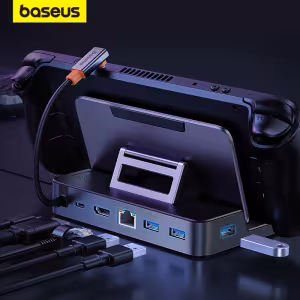 Baseus GamerX Series 6-Port USB C Hub 4K@60Hz HDMI 100W PD Gigabit Ethernet