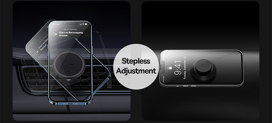 Baseus Car Magnetic Pone Holder 360 Degree for iPhone Support Samsung Xiaomi Air Vent Dashboard Mount GPS Car Moile Phone Holder