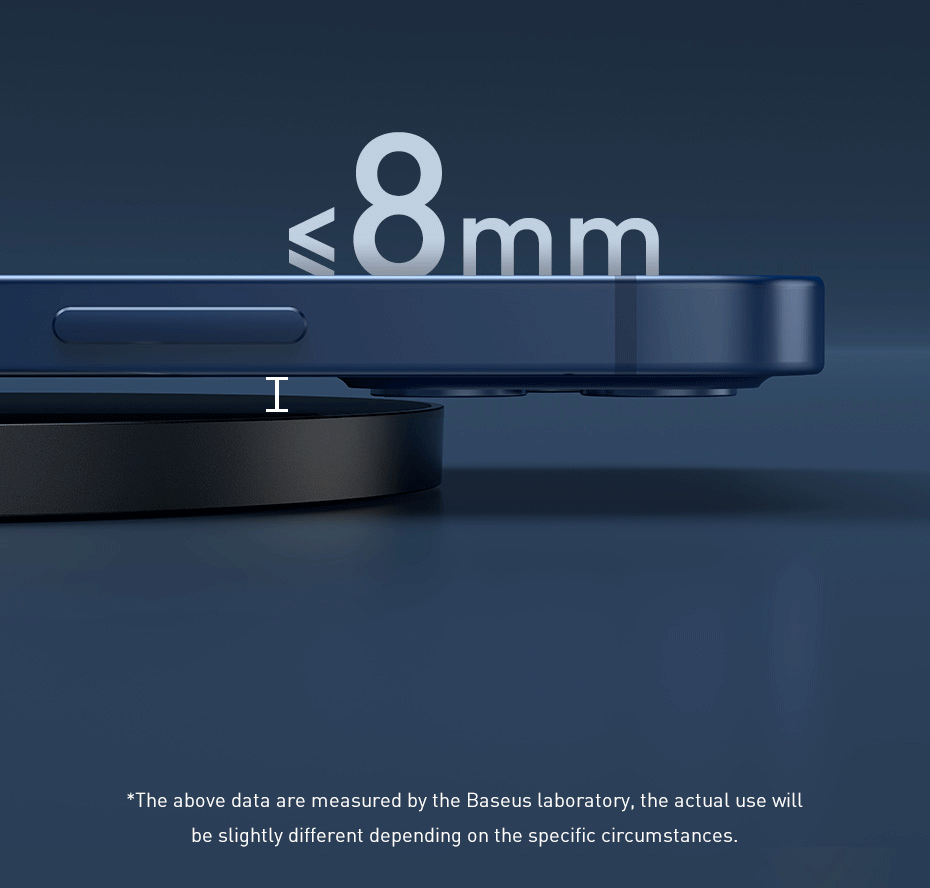 Baseus 15W Wireless Chargers For iPhone 14 12 Samsung LED Display Desktop Wireless Charging Pad For Airpods Fast Charger