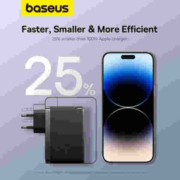 Baseus PioneerJoy 8-Port Type-C HUB Adapter 160W GaN Charger - Image 3