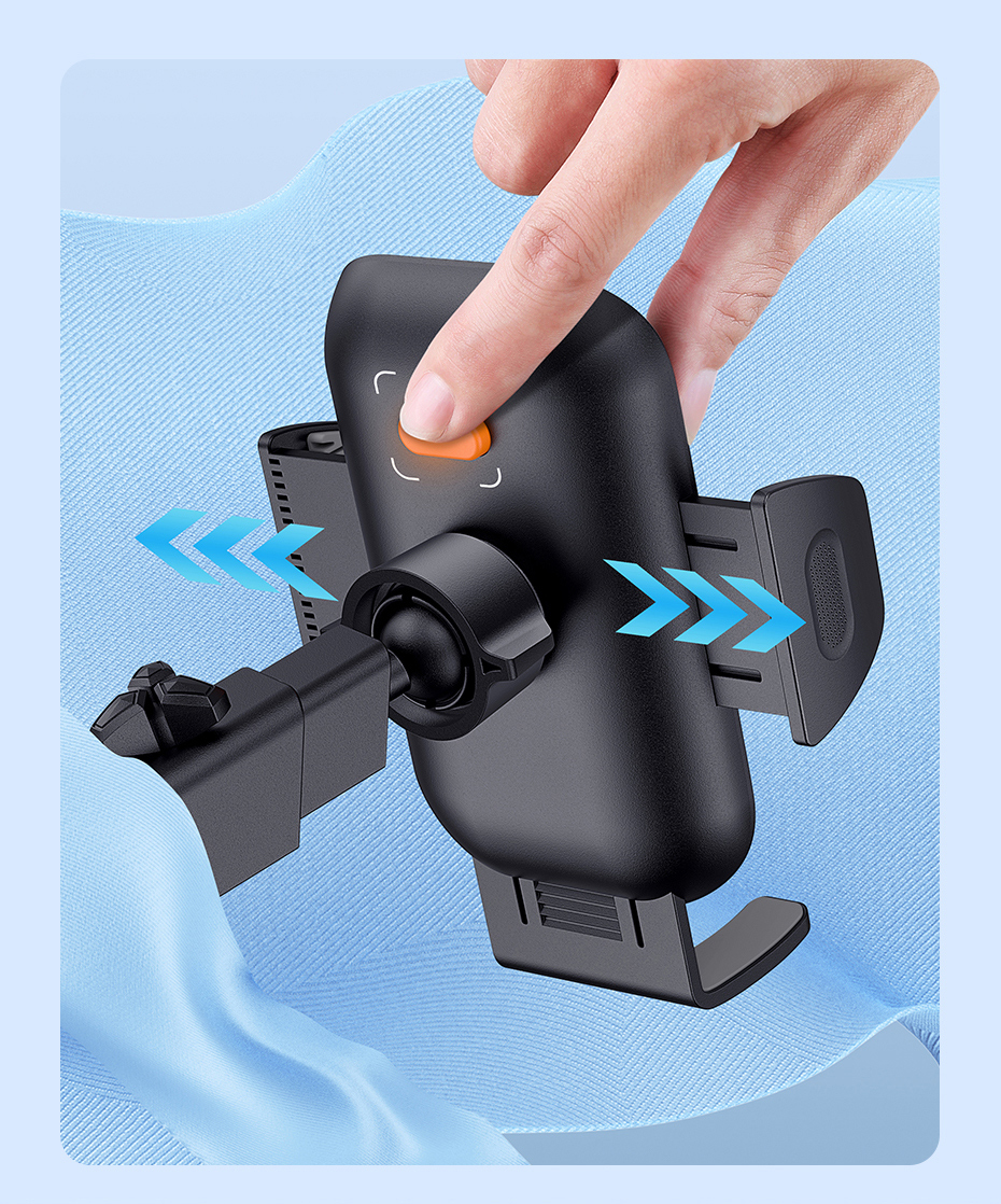 Baseus Car Phone Holder Sucker for Dashboard Windshield Vent Mobile Car Holder Clamp For iPhone Pro Max X Xiaomi Huawei Samsung