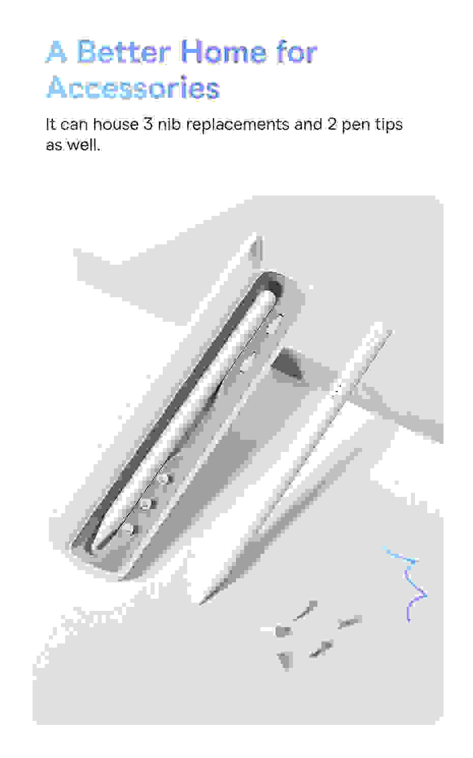 Baseus Stylus Pen Carrying Case Box Compatible for Apple Pencil 2 iPad Pencil 2nd Generation 1st Gen Protective Case