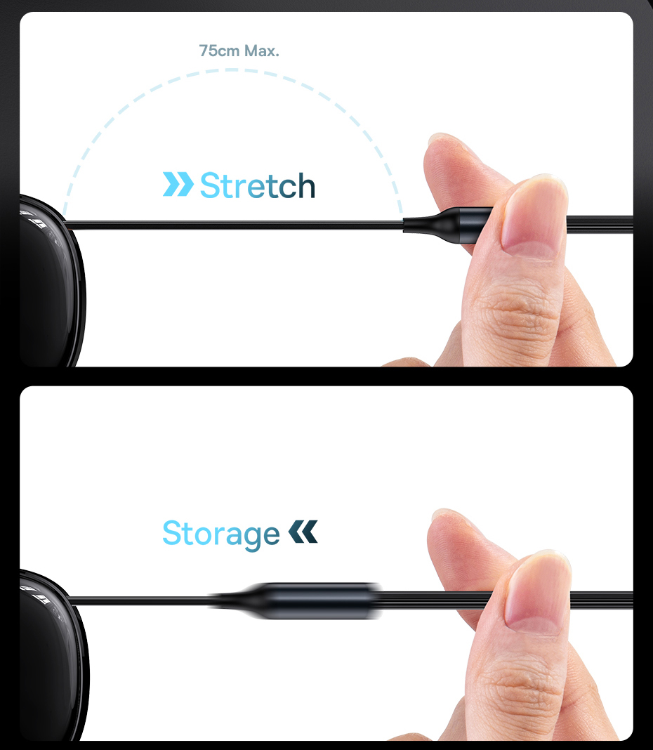 Baseus 2-in-1 Car Charger PD 20W Fast Charging Retractable Cable 30W 33W Quick Charging Phone Charger Type C For Xiaomi iPhone