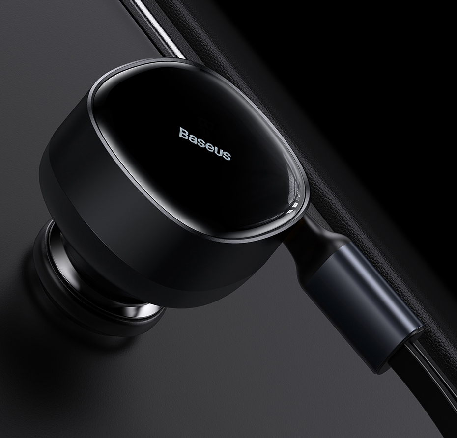 Baseus 2-in-1 Car Charger PD 20W Fast Charging Retractable Cable 30W 33W Quick Charging Phone Charger Type C For Xiaomi iPhone