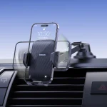 Baseus UltraControl Go Series Car Phone Holder - 6KG Dashboard Mount with Vacuum Suction