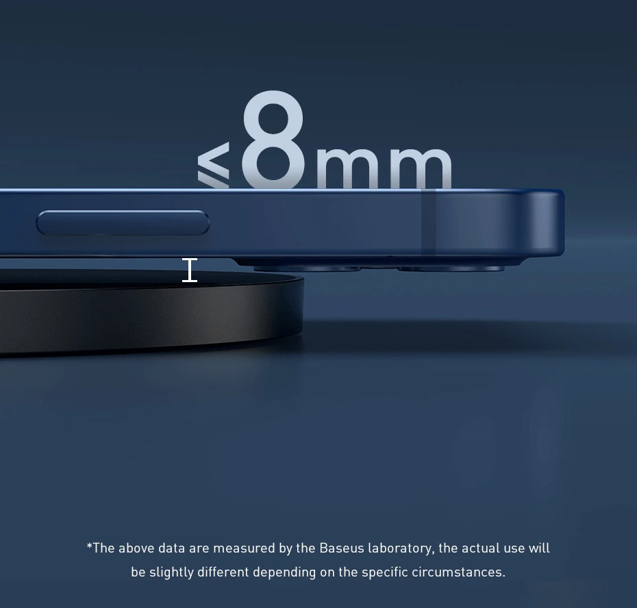 Baseus Digital LED Display GEN 2 Wireless Charger 15W Fast Charging Pad with FOD