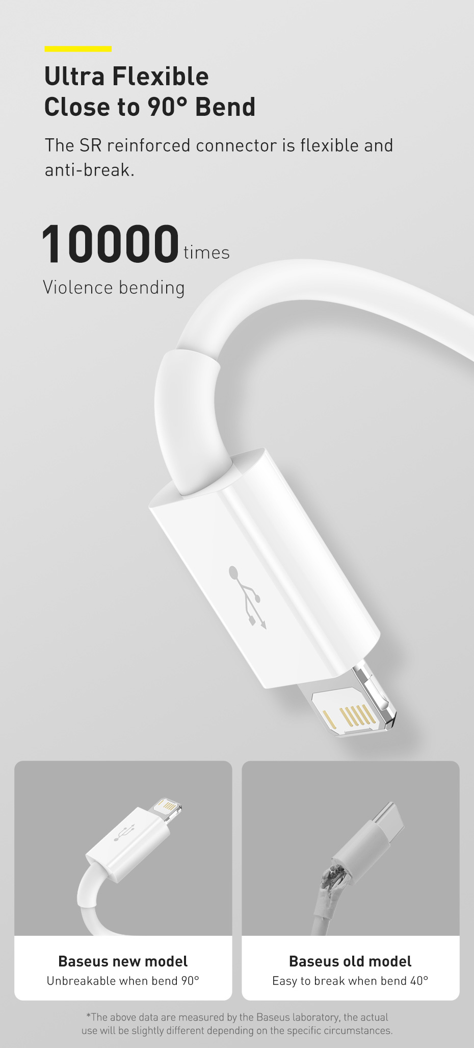Baseus 3 in 1 USB Cable for iPhone 12 Pro Max Fast Charging Cable for Android Phone Huaiwei Xiaomi Type C Cable USB Cable Wire