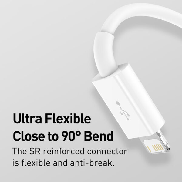 Baseus 3 in 1 USB Cable for iPhone 12 Pro Max Fast Charging Cable for Android Phone Huaiwei Xiaomi Type C Cable USB Cable Wire - Image 2
