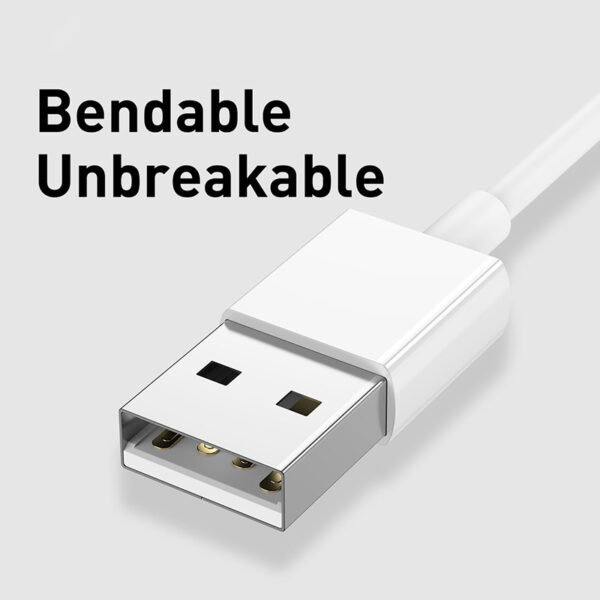 Baseus 3 in 1 USB Cable for iPhone 12 Pro Max Fast Charging Cable for Android Phone Huaiwei Xiaomi Type C Cable USB Cable Wire - Image 6