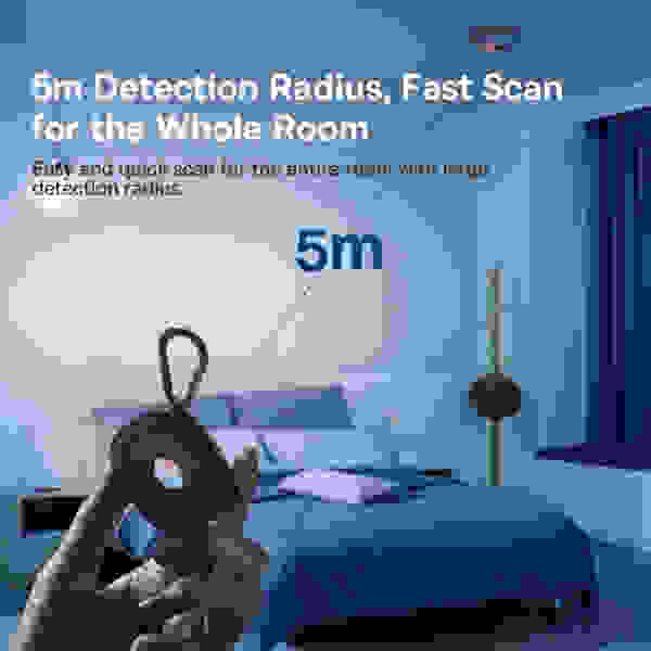 Baseus Camera Detector for Hidden Camera Portable Pinhole Hidden Lens Detect Gadget Anti-Peeping Security Protection - Image 3