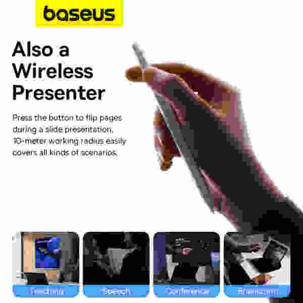 Baseus BS-PS026 Smooth Writing 2 Series Wireless Charging Multifunctional Stylus - Image 4