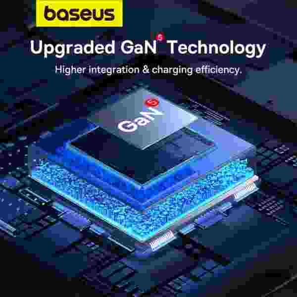 Baseus Cube Pro Fast Charger 2C+U 65W EU - Image 2