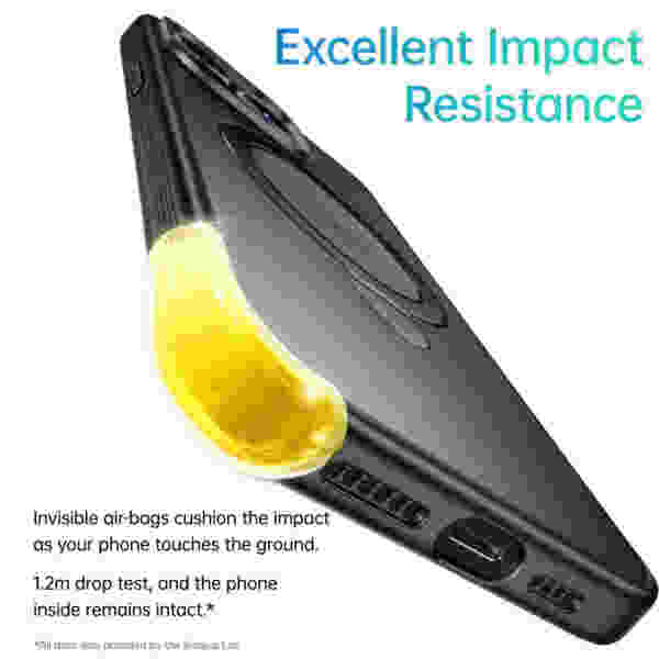 Baseus Magnetic Stand Case for iPhone 14 15 13 Pro Max Plus 180° Adjustable Kickstand Ring for MagSafe - Image 6