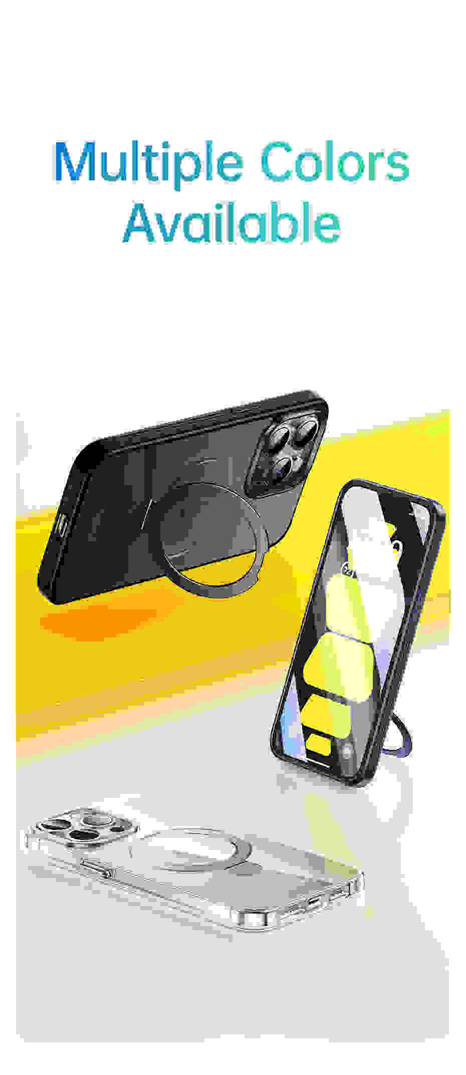 Baseus Magnetic Stand Case for iPhone 14 15 13 Pro Max Plus 180° Adjustable Kickstand Ring for MagSafe Wireless Charging Case