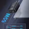 Baseus Cube Pro GaN5 65W Fast Charger 3-Port EU Plug 2C+U Compact PD