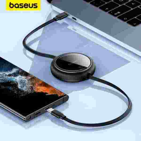 Baseus Free2Draw Mini Retractable Charging Cable Type-C to Type-C 100W