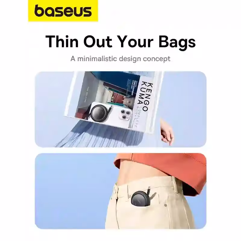 Baseus Free2Draw Mini Retractable Charging Cable Type-C to Type-C 100W PD Fast Charging Baseus Free2Draw Mini Retractable Charging Cable Type-C to Type-C 100W PD Fast Charging - Image 6