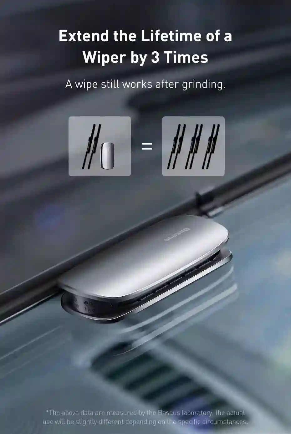 Baseus Car Wiper Cutter Repair Tool Auto Rain Wing Wiper Repairer For Windshield Windscreen Wiper Blade Restorer Car Repair Tool