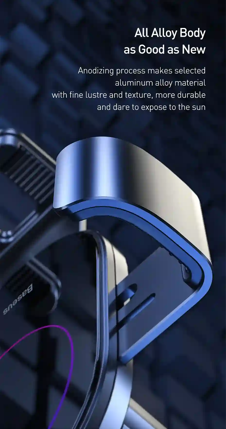 Baseus Car Phone Holder Air Vent Windshield Mount for Mobile Phone Holder Stand for iPhone Cell Phone Support Samsung Xiaomi