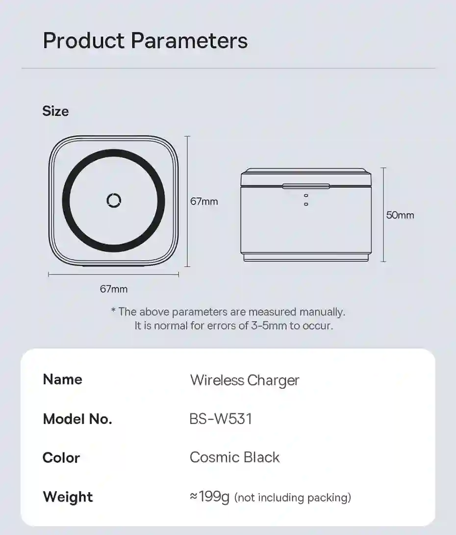 Baseus 25W 2 in 1 Magnetic Wireless Charger Stand 15W Fast Charging Dock Station With Retractable Cable For iPhone15 14 Airpod