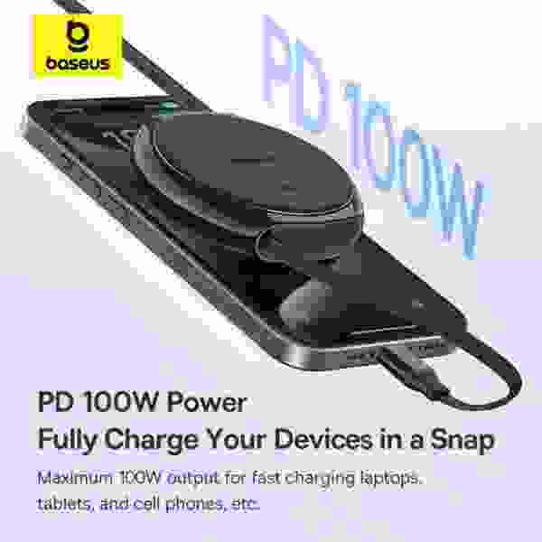 Baseus Retractable USB C Cable 100W - Image 6