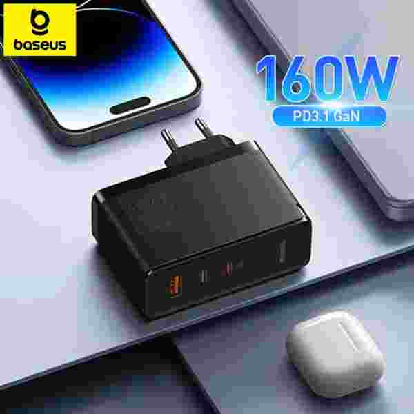 Baseus 160W Multi Ports GaN5 Pro Fast Charger