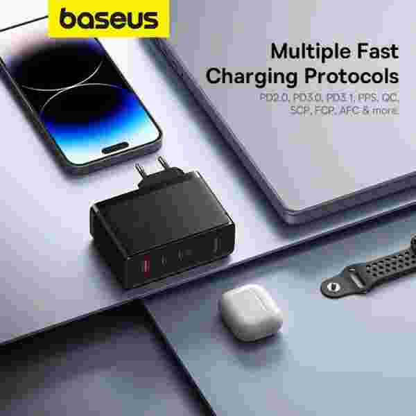 Baseus 160W Multi Ports GaN5 Pro Fast Charger - Image 4