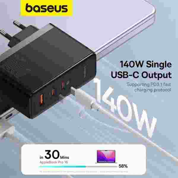 Baseus 160W Multi Ports GaN5 Pro Fast Charger - Image 2