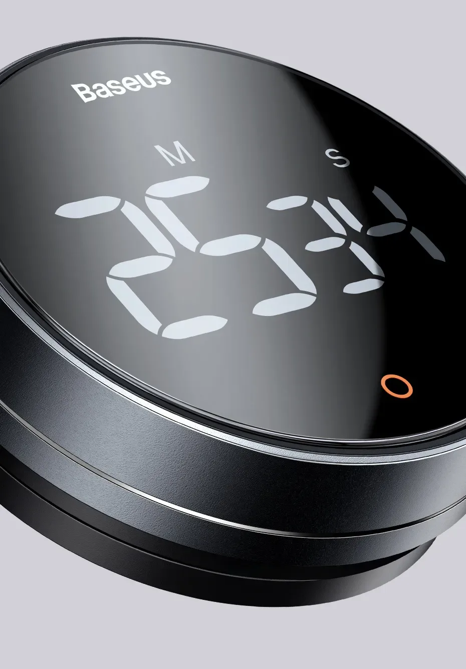 Baseus Magnetic Countdown Alarm Clock Kitchen Timer Manual Digital Timer Stand Desk Clock Cooking Timer Shower Study Stopwatch