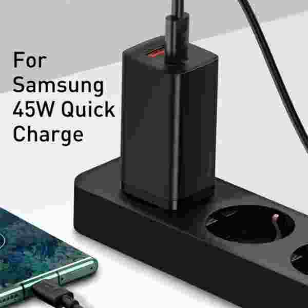 Baseus 65W GaN Charger Quick Charge 4.0 3.0 Type C PD Charger - Image 4