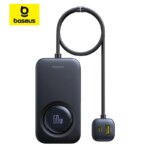 Baseus PrimeTrip VW1 Car Charger 105W 6-Port with 60W Retractable Cable for Laptop iPhone Samsung