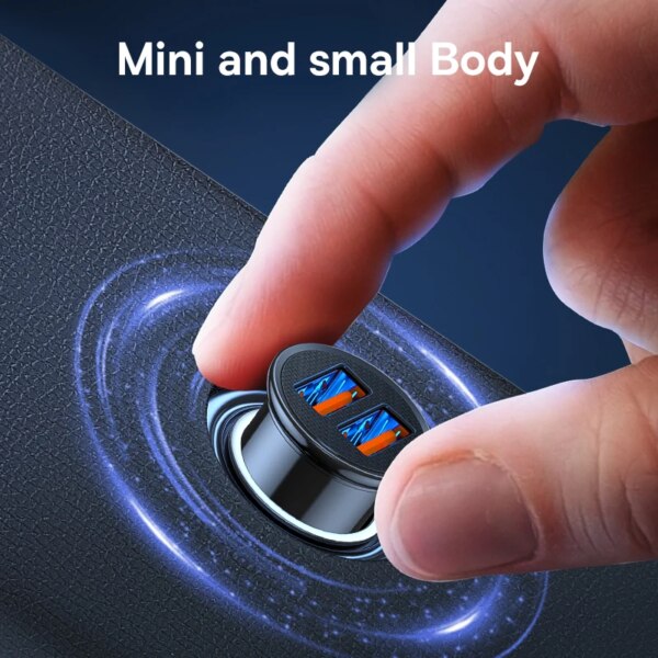 Baseus 30W USB Car Charger QC4.0 PD3.0 Fast Charging For iPhone Samsung Xiaomi Huawei - Image 5
