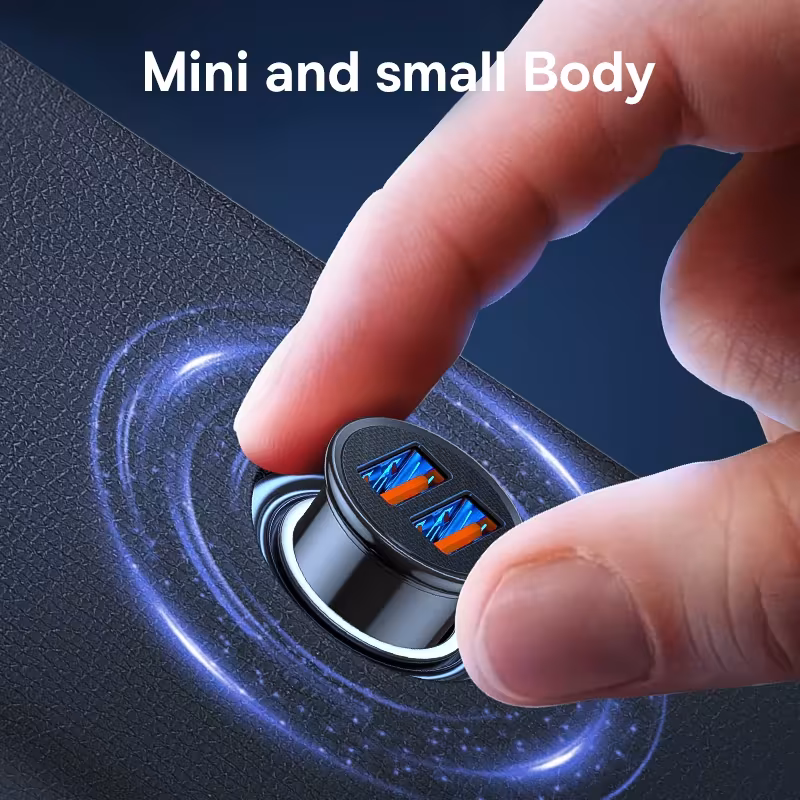 Baseus 30W USB Car Charger QC4.0 PD3.0 Fast Charging For iPhone Samsung Xiaomi Huawei Baseus 30W USB Car Charger QC4.0 PD3.0 Fast Charging For iPhone Samsung Xiaomi Huawei - Image 5