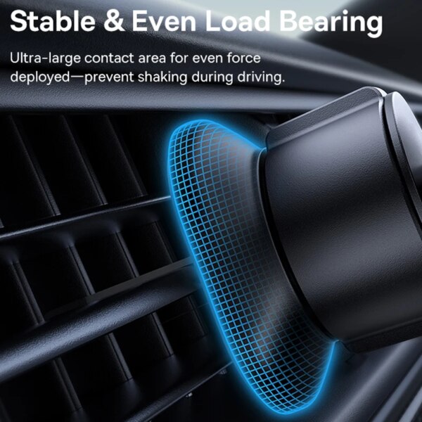 Baseus Metal Car Phone Holder Gravity Stand Air Vent Mount for iPhone Samsung Huawei Xiaomi - Image 4