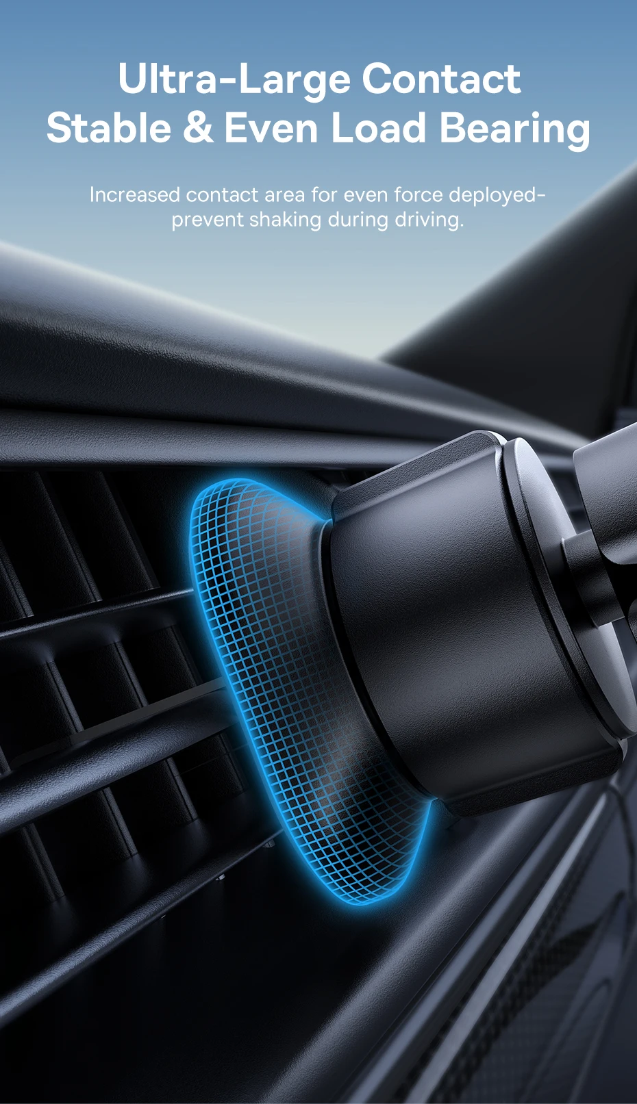 Baseus Metal Car Phone Holder Gravity Phone Stand Air Vent Car Holder Stand for iPhone Xiaomi Samsung Huawei Realme Moile Phone