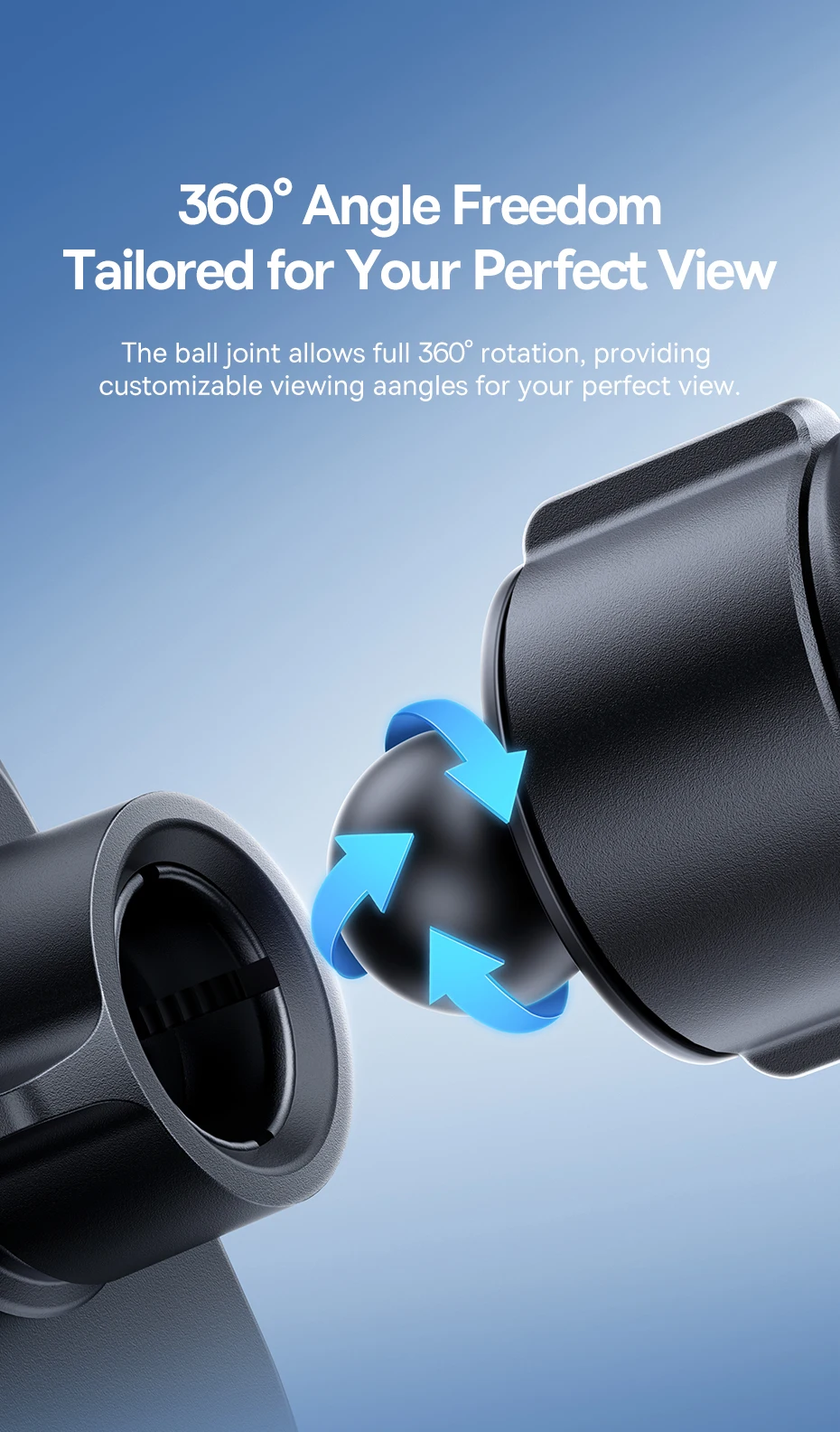 Baseus Metal Car Phone Holder Gravity Phone Stand Air Vent Car Holder Stand for iPhone Xiaomi Samsung Huawei Realme Moile Phone