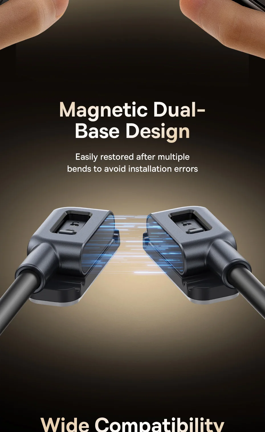 Baseus C03s Magnetic Car Mount Phone Holder For iPhone Samsung POCO Strong Magnet Bracket Dashboard Wireless Charger Stand