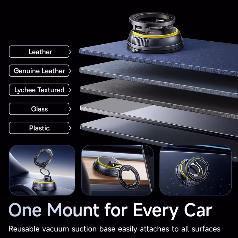 Baseus PrimeTrip VC2 Flex Magnetic Car Mount 35N Vacuum Suction 360° Rotation Baseus PrimeTrip VC2 Flex Magnetic Car Mount 35N Vacuum Suction 360° Rotation - Image 6