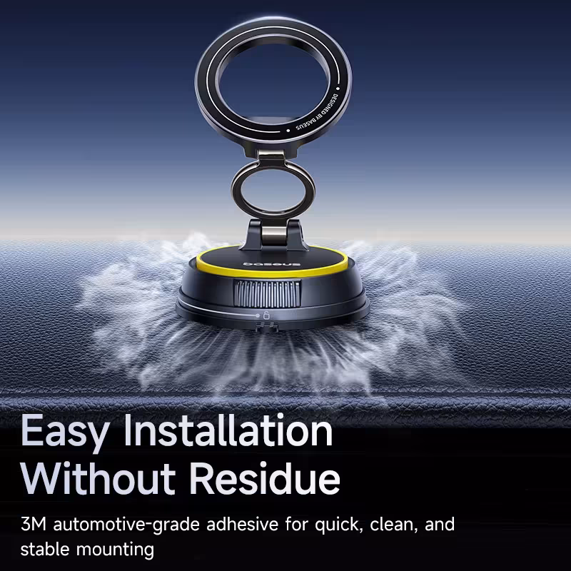 Baseus PrimeTrip VC2 Flex Magnetic Car Mount 35N Vacuum Suction 360° Rotation Baseus PrimeTrip VC2 Flex Magnetic Car Mount 35N Vacuum Suction 360° Rotation - Image 2