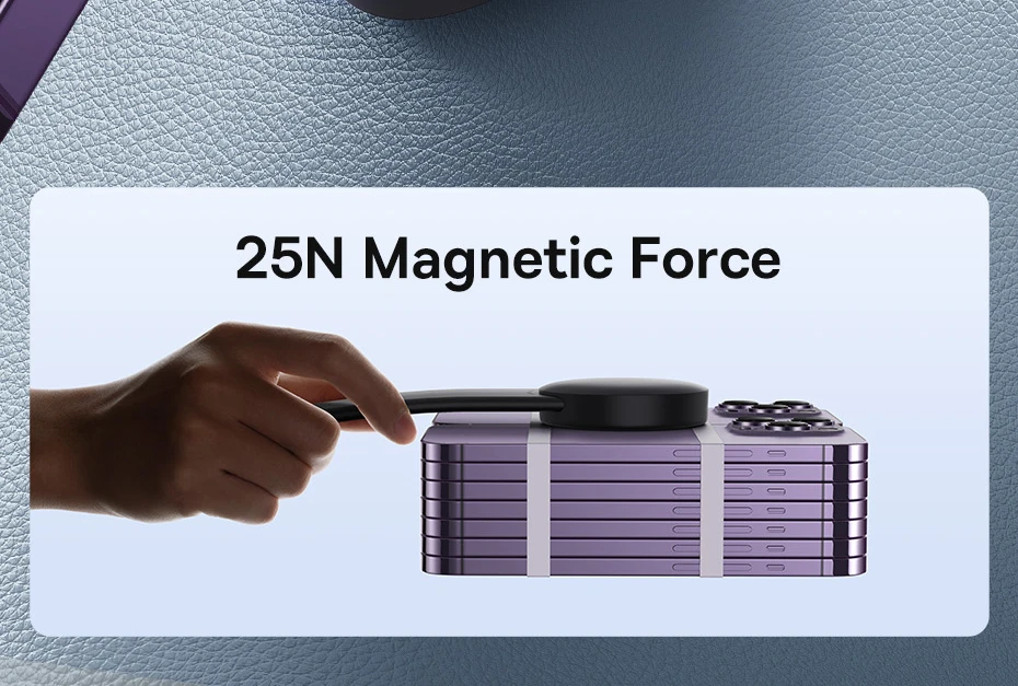 Baseus Magnetic Car Mobile Phone iPhone Holder Easy Paste Mount Stand Phone Holder for iPhone 13 14 15 Dashboard Center Console