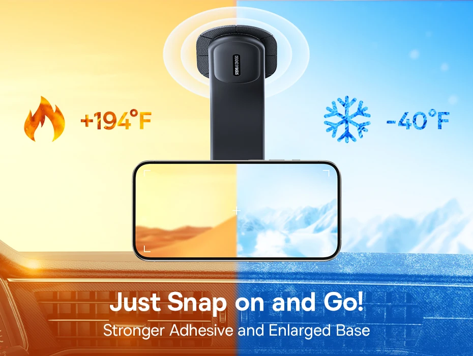 Baseus Magnetic Car Mobile Phone iPhone Holder Easy Paste Mount Stand Phone Holder for iPhone 13 14 15 Dashboard Center Console