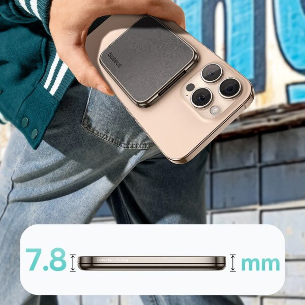 Baseus PrimeTrip VX1 Versatile Travel Magnetic Phone Holder 360° Foldable Stand for iPhone 12-16 Pro - Image 2