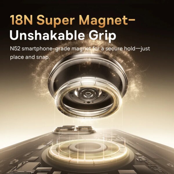 Baseus PrimeTrip C02 Magnetic Car Mount Suction Cup 18N Magnet 720° Rotation - Image 6