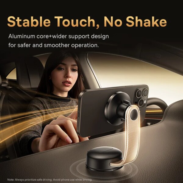 Baseus PrimeTrip C02 Magnetic Car Mount Suction Cup 18N Magnet 720° Rotation - Image 4
