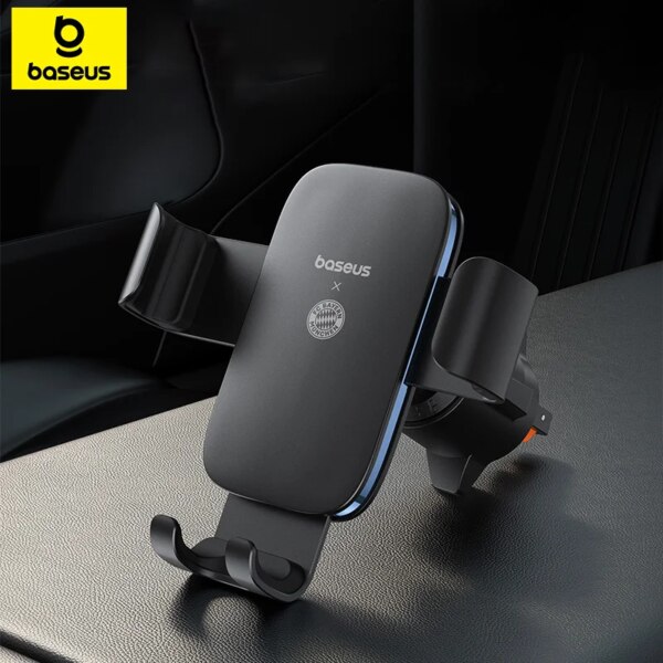 Baseus Gravity Car Phone Holder Air Vent Mount for iPhone Samsung Xiaomi - FC Bayern Collaboration