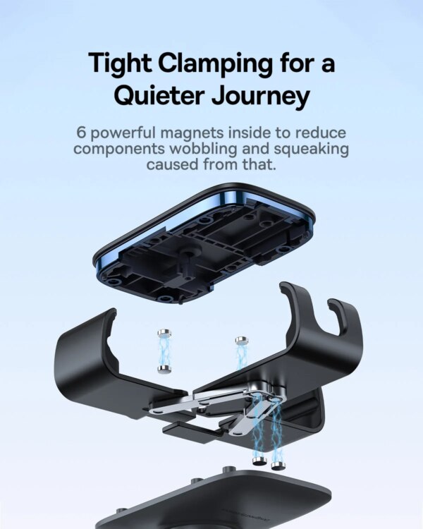 Baseus Gravity Car Phone Holder Air Vent Mount for iPhone Samsung Xiaomi - FC Bayern Collaboration - Image 2