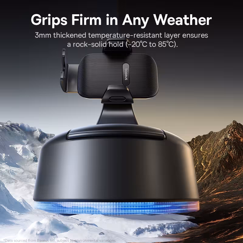 Baseus PrimeTrip CO3 Air Clamping Car Phone Mount Suction Cup Holder 360° Rotation Baseus PrimeTrip CO3 Air Clamping Car Phone Mount Suction Cup Holder 360° Rotation - Image 6