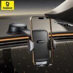 Baseus PrimeTrip CO3 Air Clamping Car Phone Mount Suction Cup Holder 360° Rotation